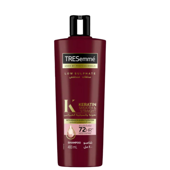 Tresemme Keratin Smooth Shampoo with Argan Oil for Dry & Frizzy Hair, 400ml