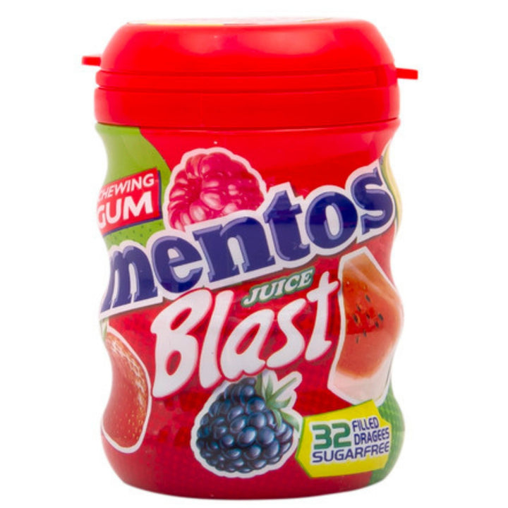 Mentos Sugar Free Chewing Gum Juice Blast 32pcs