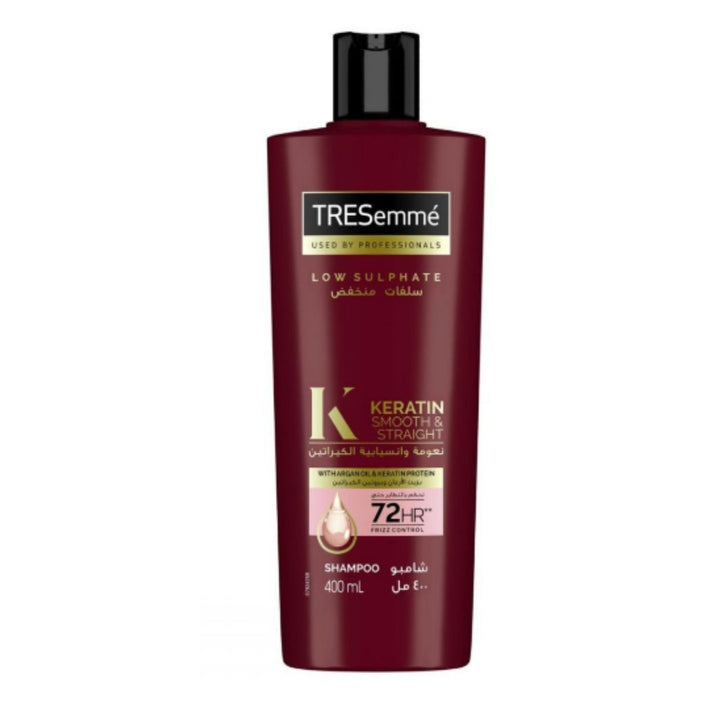 Tresemme Keratin Smooth Shampoo with Argan Oil for Dry & Frizzy Hair, 400ml