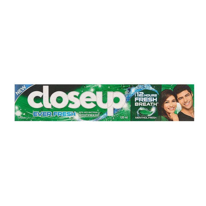 Closeup Ever Fresh Menthol Fresh Toothpaste Green, 120ml