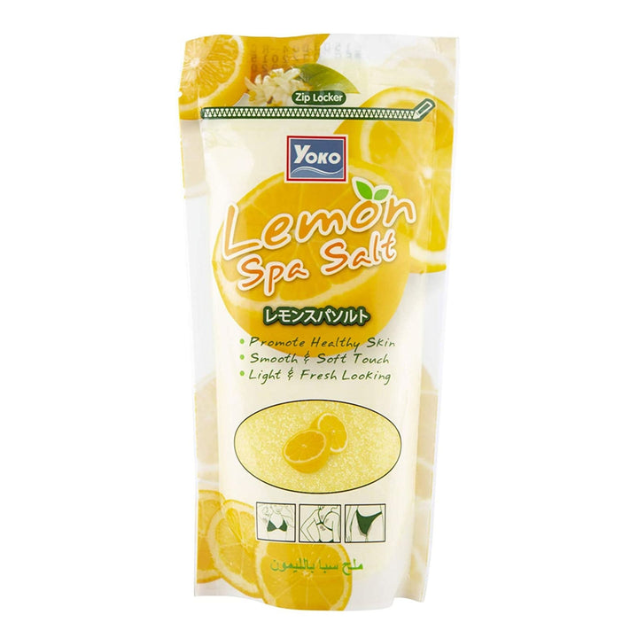 Yoko Lemon Spa Salt Body Scrub, 300g