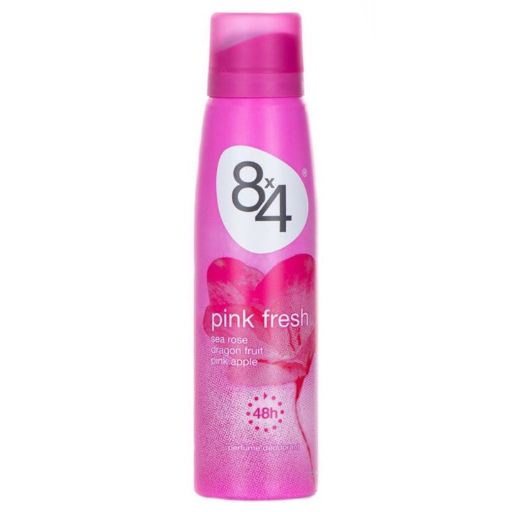 8x4 Dedorant Pink Fresh Spray, 150ml