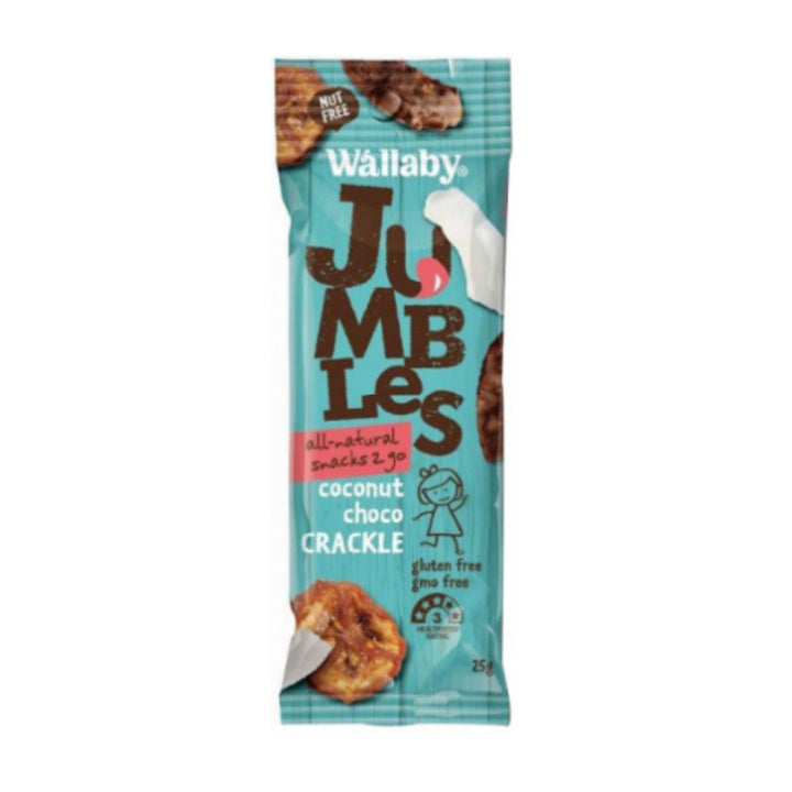 Wallaby Jumbles Coconut Choco Crackle, 25g