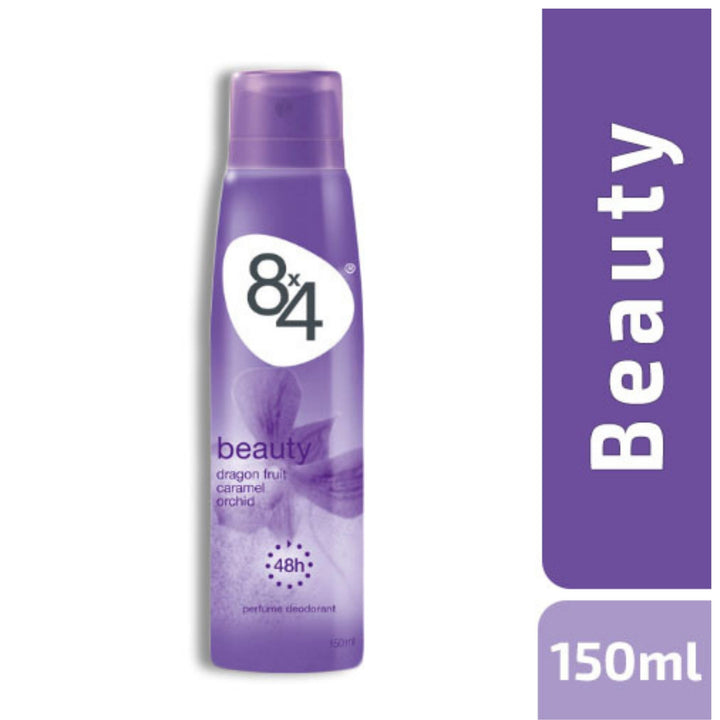 8x4 Beauty Body Spray Deodorant, 150ml