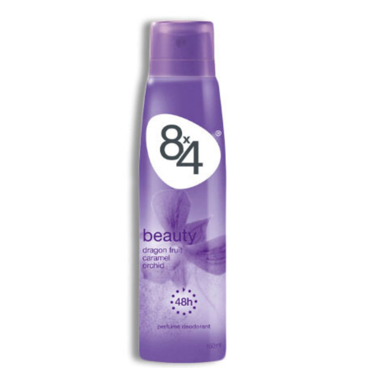 8x4 Beauty Body Spray Deodorant, 150ml