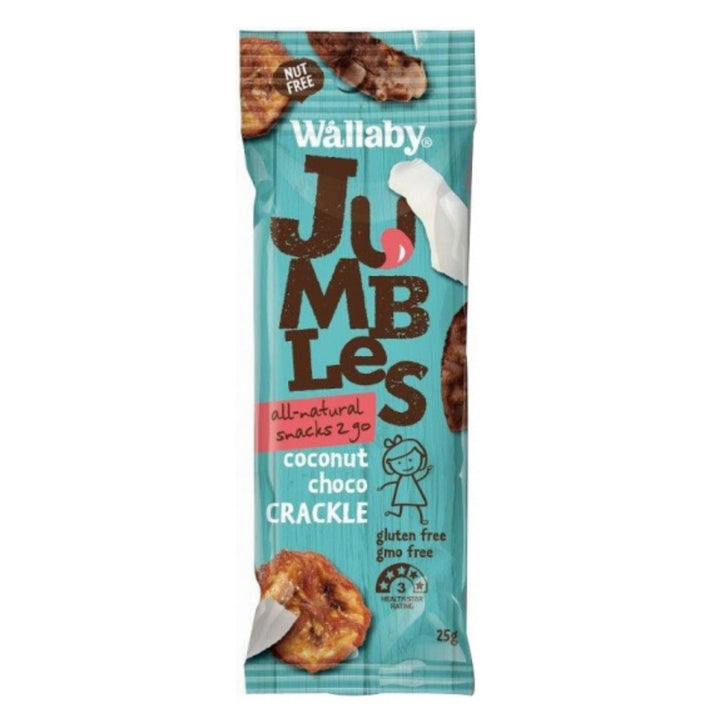 Wallaby Jumbles Coconut Choco Crackle, 25g