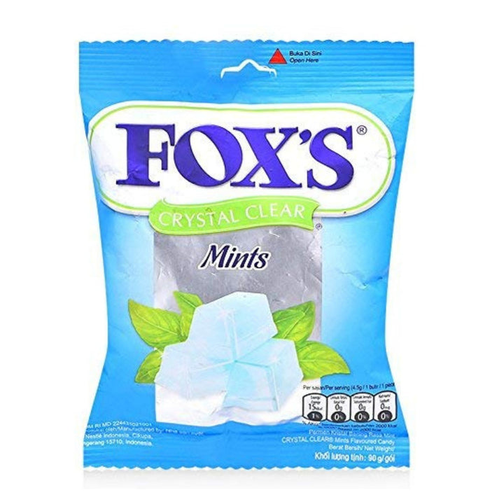 Fox's Crystal Clear Mint Candy, 90g