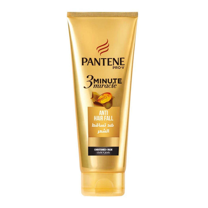 Pantene Pro-V 3 Minute Miracle Anti-Hair Fall Conditioner and mask, 200 ml