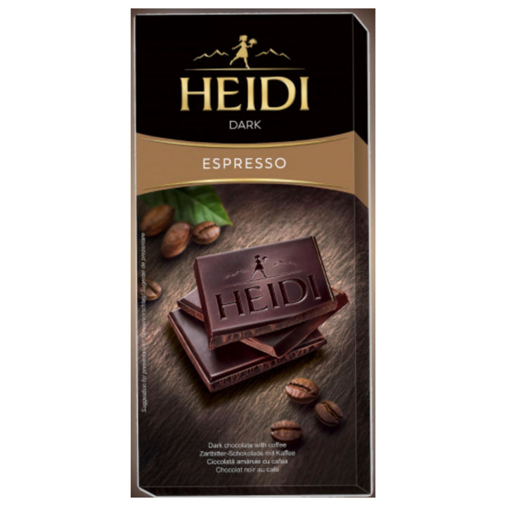 Heidi Dark Chocolate with Espresso Coffee, 80g