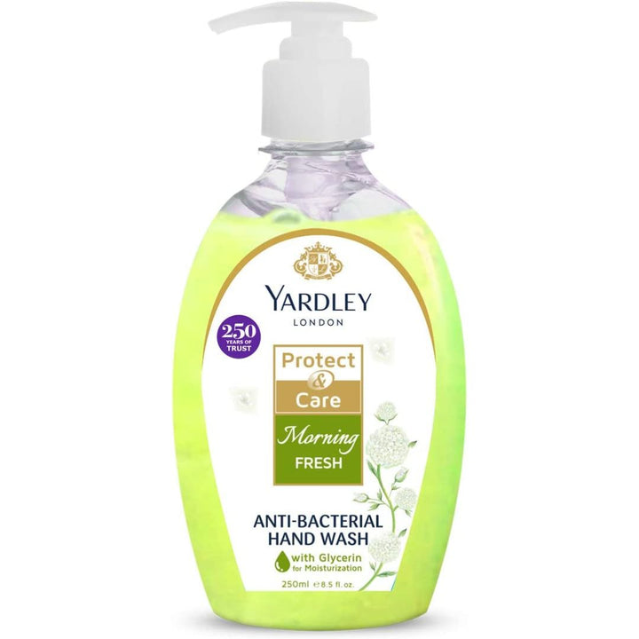 Yardley London Morning Fresh Antibacterial Handwash With 100% Germ Protection, 250Ml