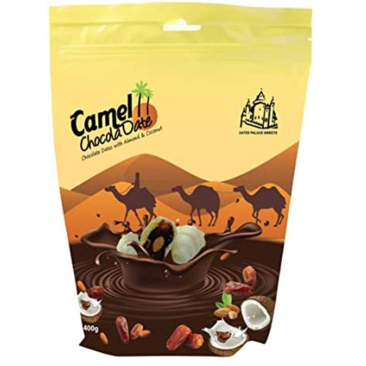 Dates Palace Sweets Camel Chocolate Dates, 400g