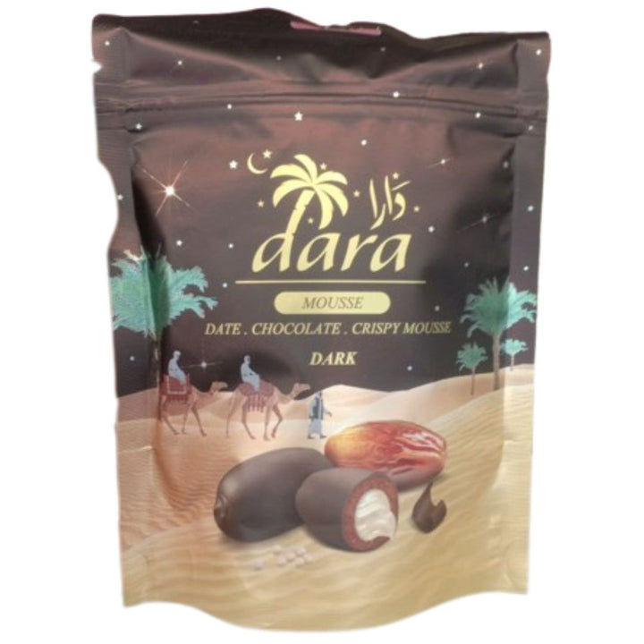 Dara Crispy Mousse Dark Date Chocolate, 100g