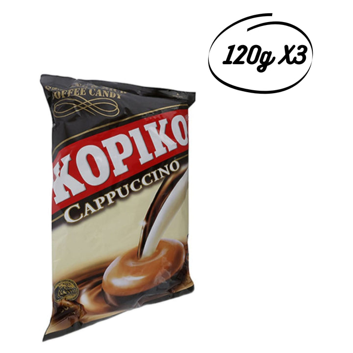 Kopiko Cappuccino Coffee Candy 2+1 Free 120g