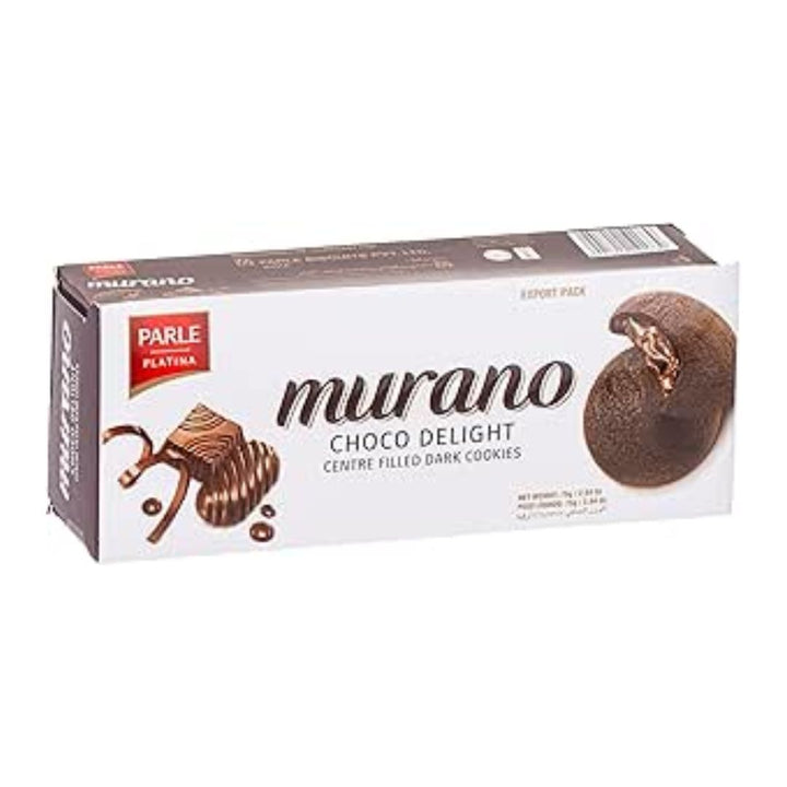 Parle Murano Choco Delight Centre Filled Dark Cookies, 75g