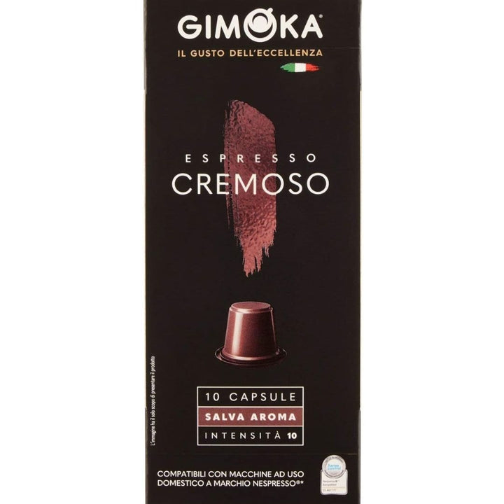 Gimoka Espresso Cremoso Coffee Capsules, 55g