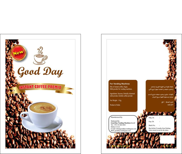 Good Day Instant Coffee Premix - 1kg