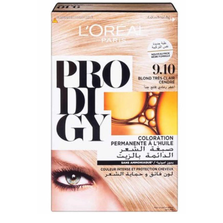 L'Oreal Paris Prodigy Hair Color - 9.10 Very Light Ash Blonde