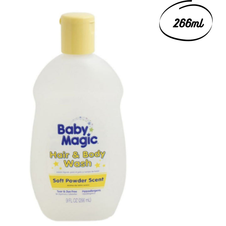 Baby Magic Soft Powder Scent Hair And Body Wash 266ml