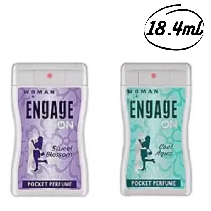 Engage Women Pocket Perfume, 18.4ml (Assorted)