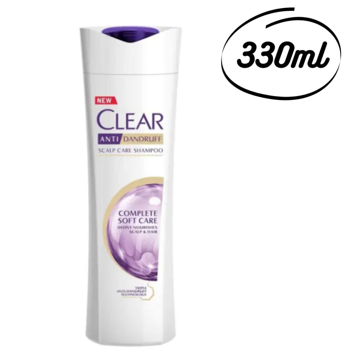 Clear Women Anti Dandruff Shampoo Complete Soft Care, 330ml