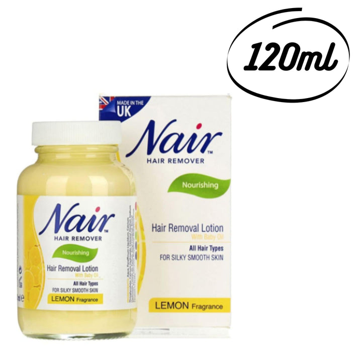 Nair Hair Removal Lotion Lemon Fragrance, 120ml (Gift Ref# 5)