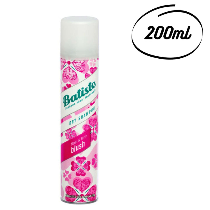 Batiste Dry Shampoo Instant Hair Refresh Floral and Feminine Blush, 200ml