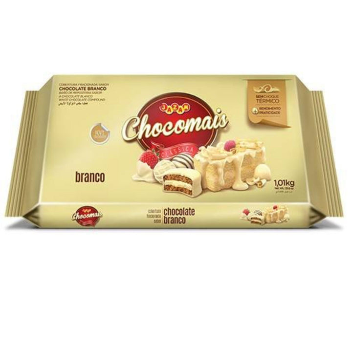 Jazam Alimentos Chocomais Branca White Chocolate, 1,01kg