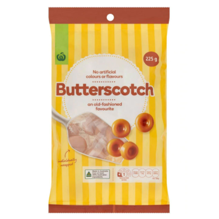 Woolworths Butterscotch, 225g