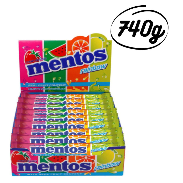 Mentos Rainbow Chewy Dragees 740g