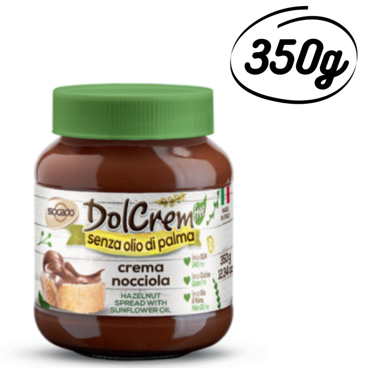 Dolcrem Hazelnut Spread Palm Oil Free 350g