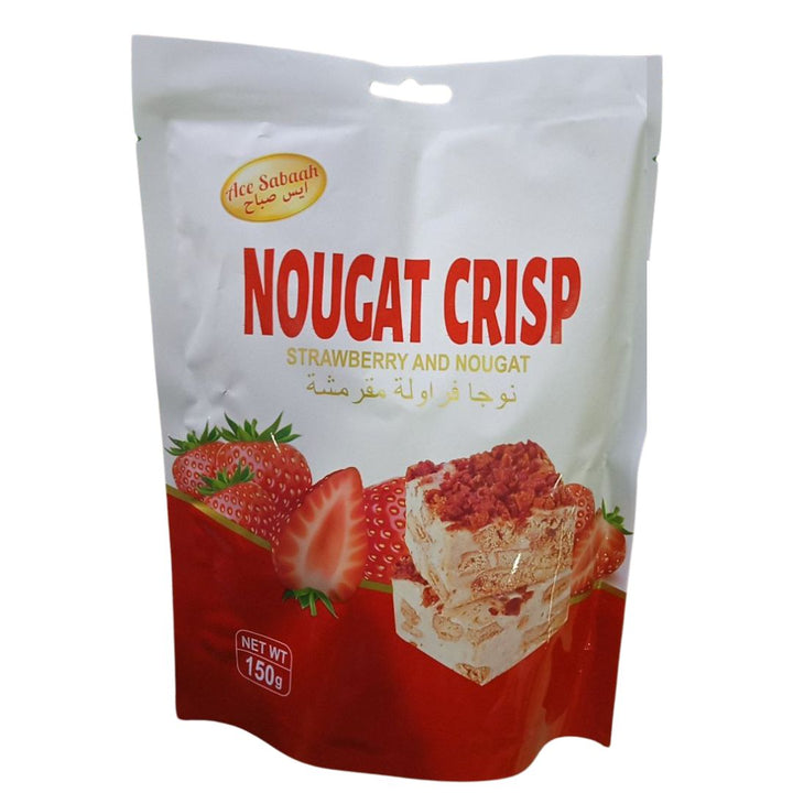 Nougat Crisp Strawberry and Nougat, 150g