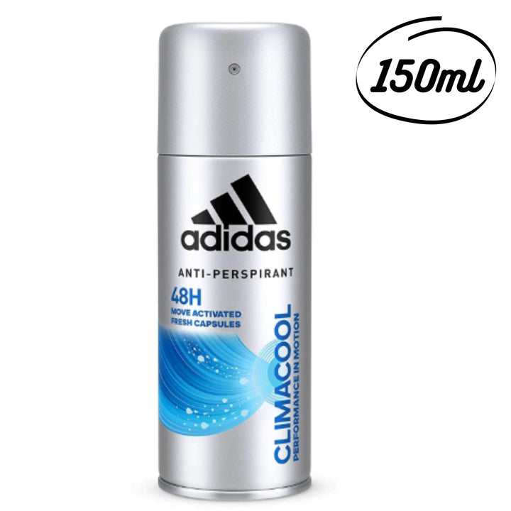 Adidas Climacool Deodorant, Blue, 150 Ml