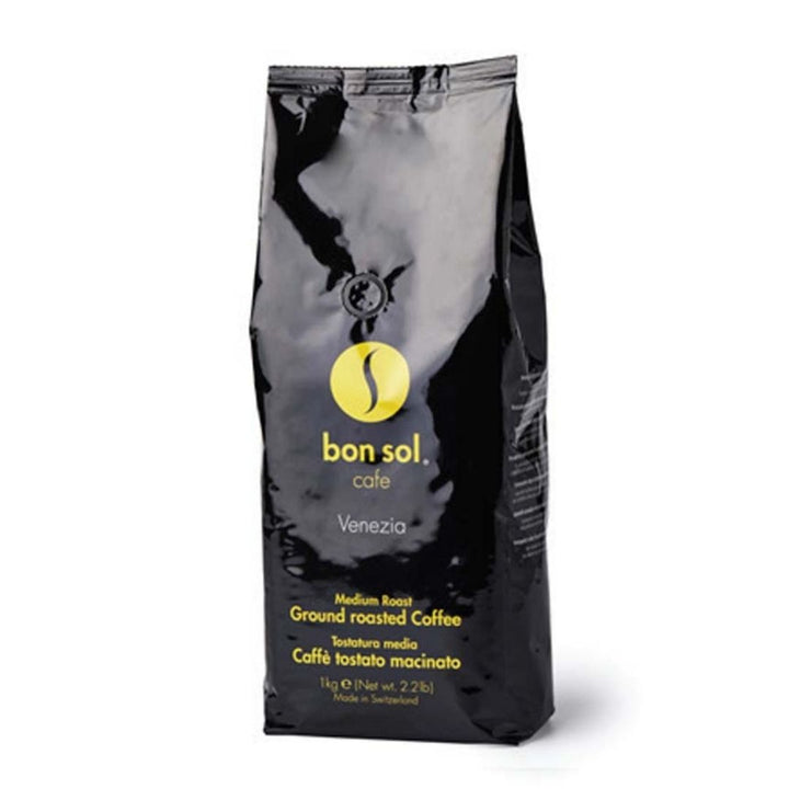 Bon sol Cafe , Ground Coffee Venetian medium roast, 1kg