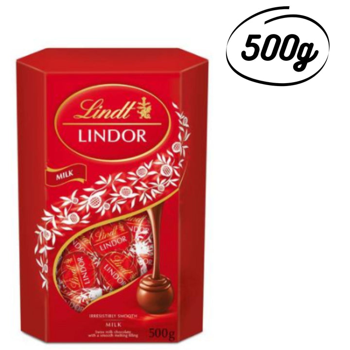 Lindt Lindor Milk Chocolate, 500g