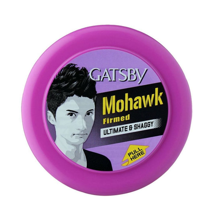 Gatsby Mohawk Firmed Ultimate & Shaggy Styling Hair Wax, 75g