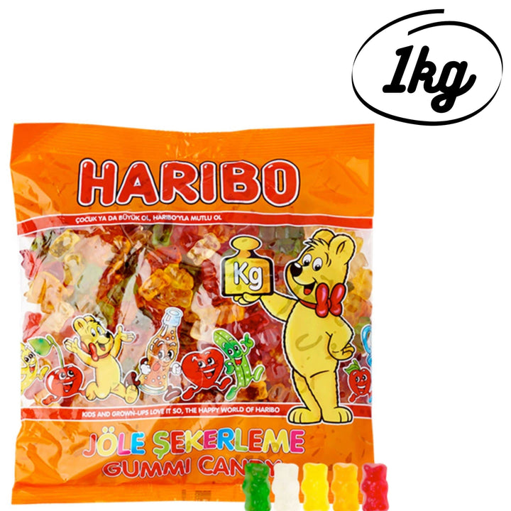 Haribo Gold Bears Gummi Candy 1Kg (Imported From Turkey) 1kg