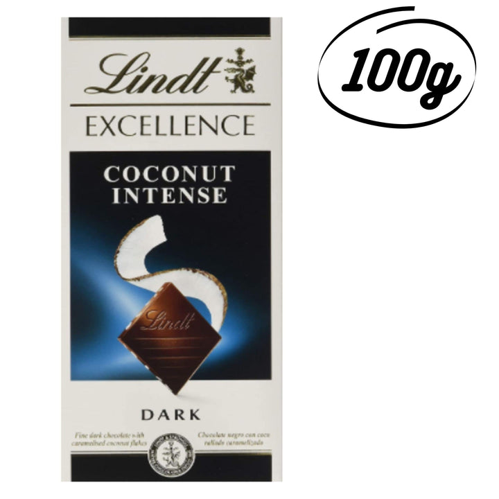 Lindt Excellence Coconut Intense Dark Chocolate, 100g