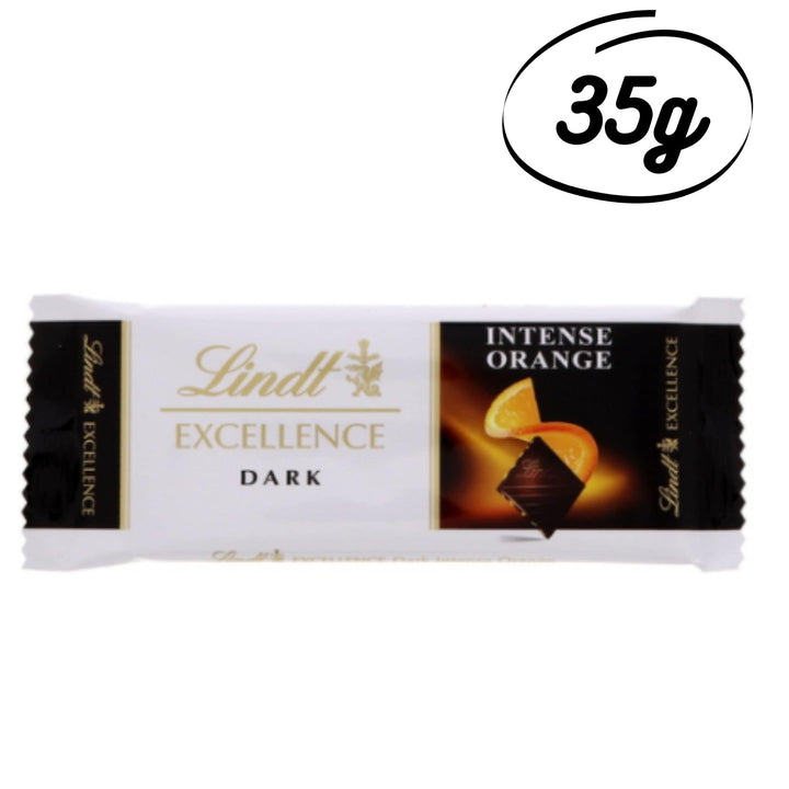 Lindt Excellence Intense Orange Dark Chocolate 35g