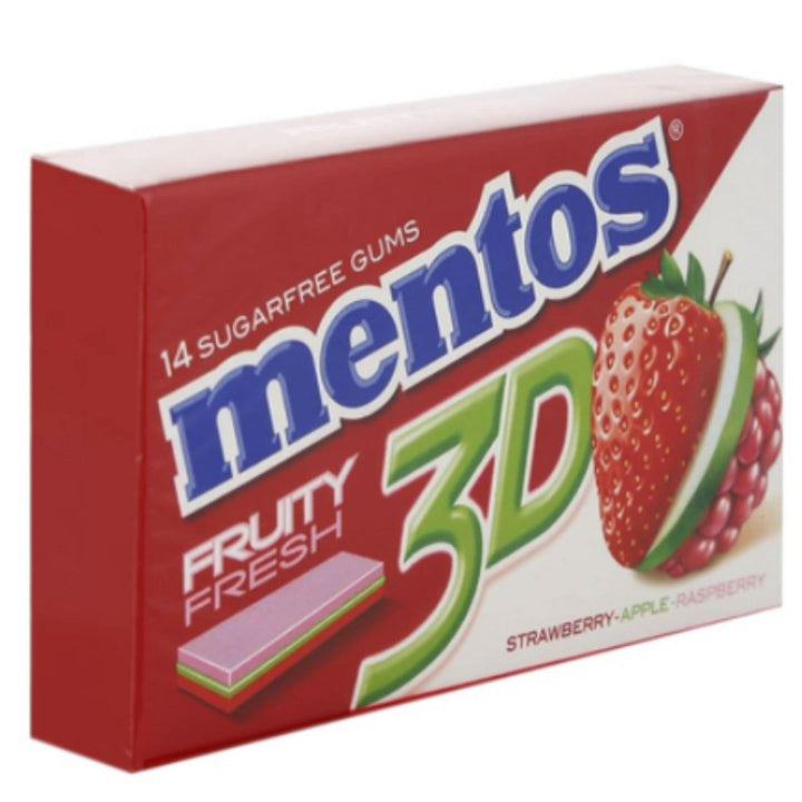 Mentos 3D 14 Sugar Free Fruity Fresh