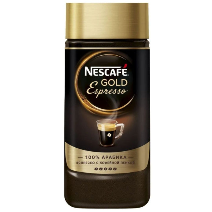 Nescafe Gold Espresso instant coffee, 85g