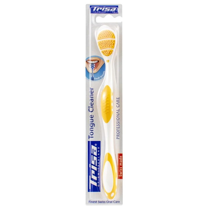 Trisa Tongue Cleaner Professional Care Yellow