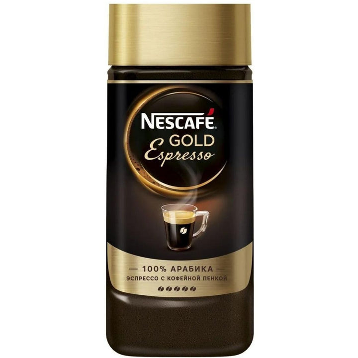 Nescafe Gold Espresso instant coffee, 85g