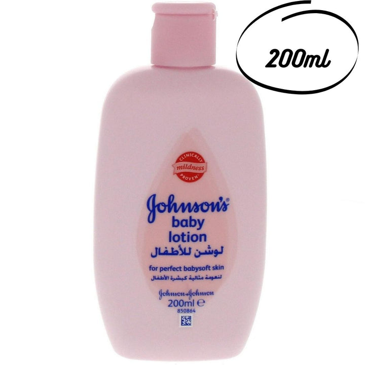 Johnsons Baby Lotion for perfect babysoft skin, 200ml