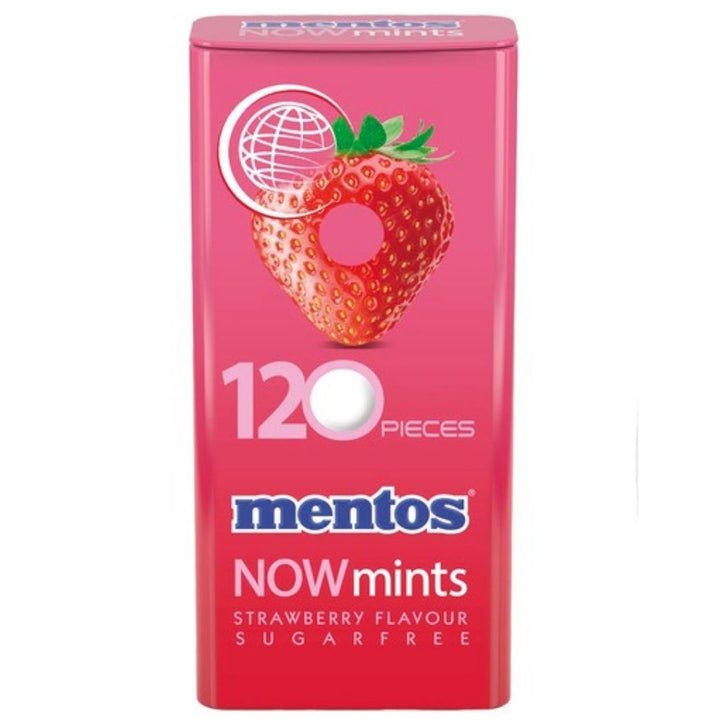 Mentos Now Mints Strawberry, 60g