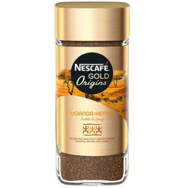 Nescafe Gold Origins Uganda Kenya Coffee Instant Coffee, 85g