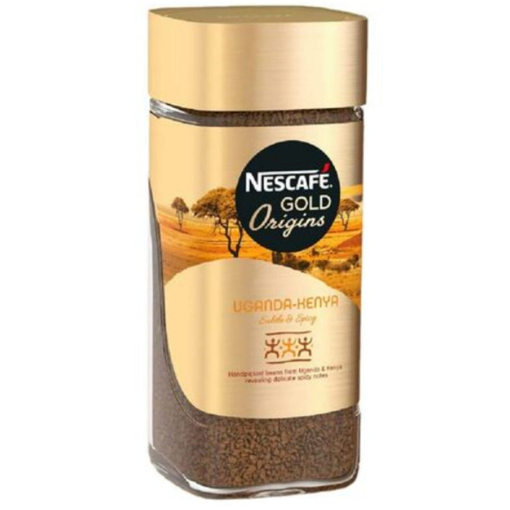 Nescafe Gold Origins Uganda Kenya Coffee Instant Coffee, 85g