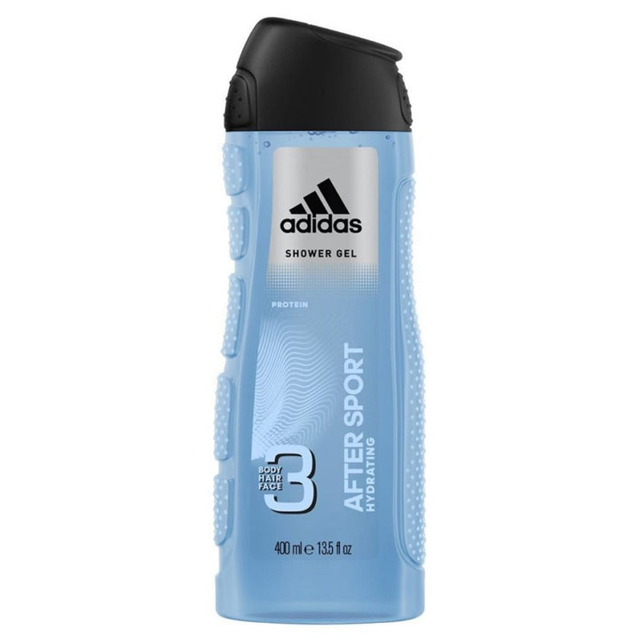 Adidas After Sport Hydrating 3-In-1 Shower Gel, 400ml