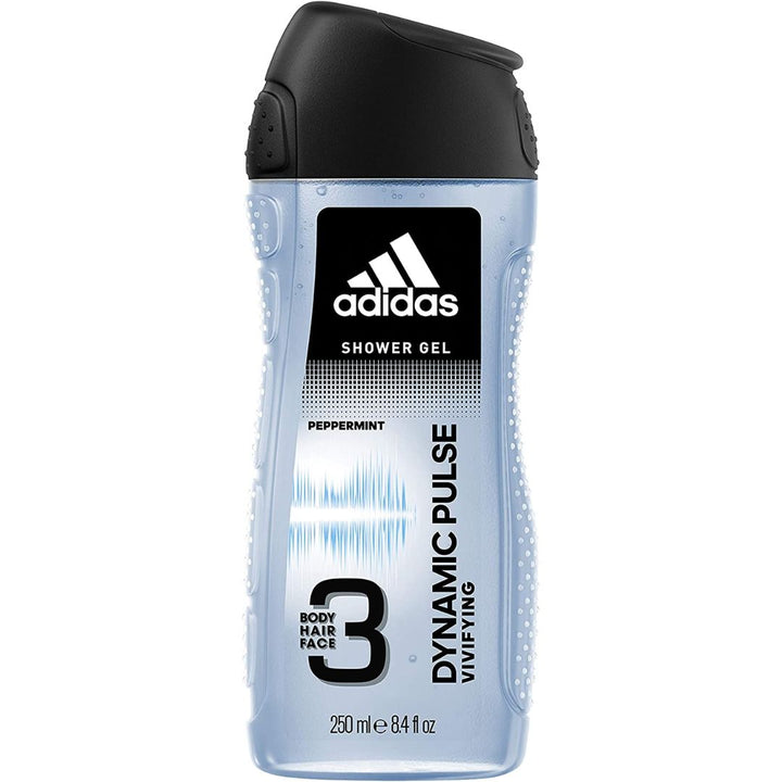 Adidas Dynamic Pulse 3In1 Body, Hair And Face Shower Gel For Him, 250ml