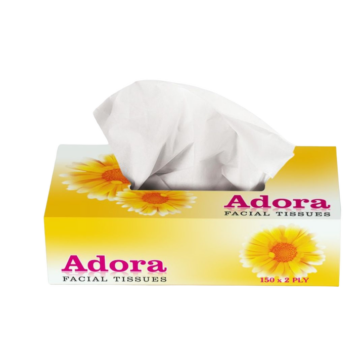 Adora Facial Tissue, 2x150ply