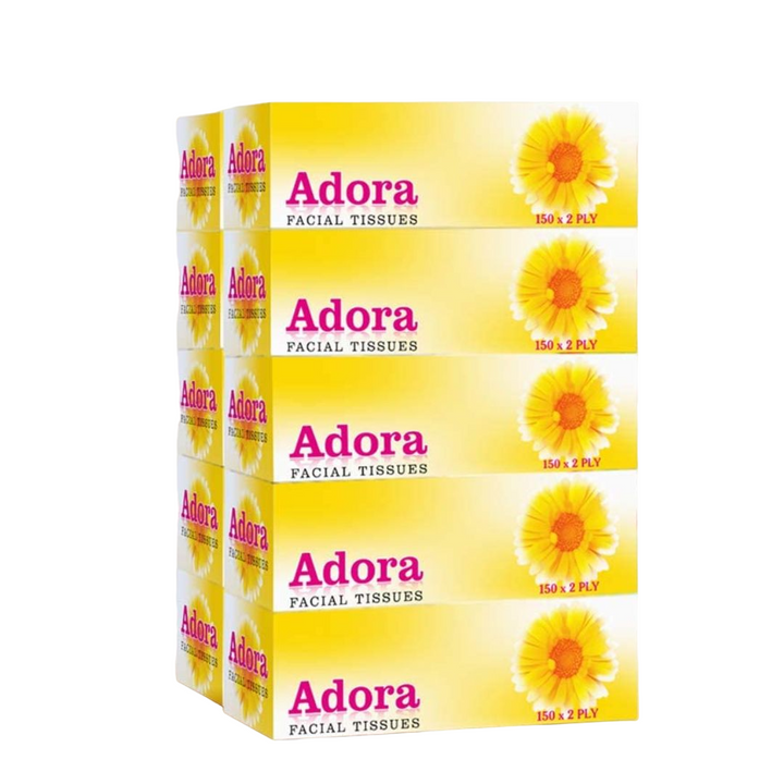 Adora Facial Tissue, 2x150ply